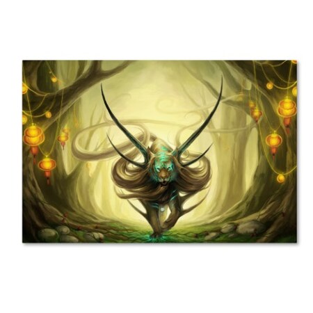 Trademark Fine Art JoJoesArt 'God of Evanescence' Canvas Art, 12x19 ALI11689-C1219GG
